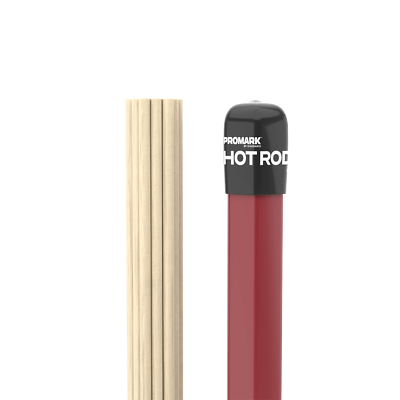 'Hot Rods' By Promark . Handmade in the U.S.A. Premium Select Birch Dowels.