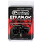 Jim Dunlop. 1 Pair. P/N: JD-SLS1033BK Strap Locks, Black Finish, Dual Design