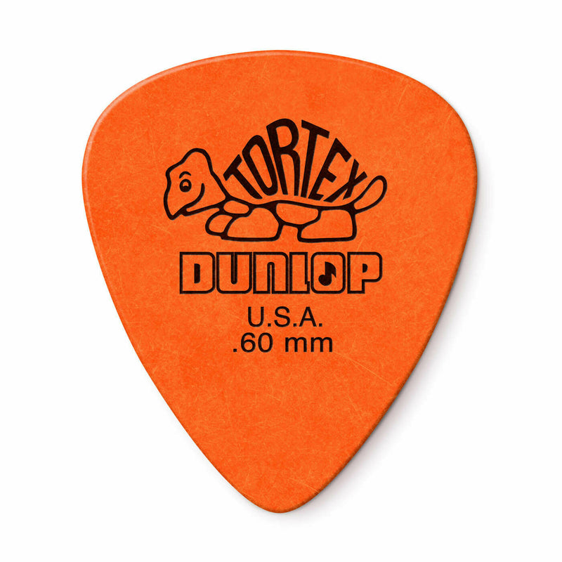 2 X PACKS Dunlop 418P.60 Tortex standard guitar picks (12 Pack) 24 PICKS