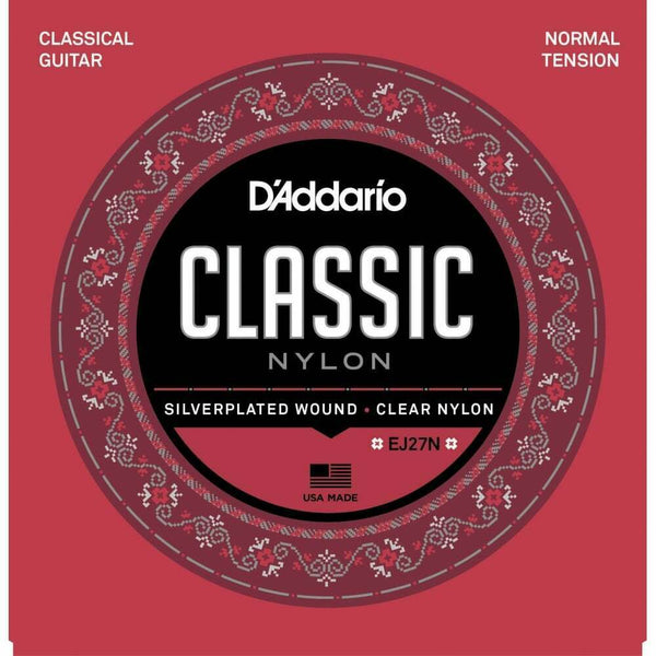 Classical Guitar String By D'addario EJ27N,Normal Tension For Full Size Classics