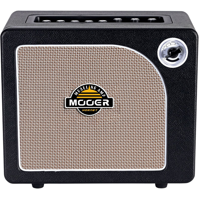 Mooer Hornet Black 30 Watt Modelling Guitar Amplifier, 1 x 8" Combo.