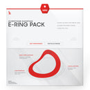 E-Ring By Evans 'Rock Pack'  10" 12" 14" 16" External Overtone Control Rings.