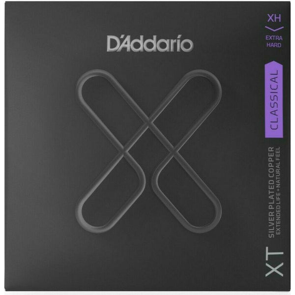 D'Addario XTC44 Classical Silver Plated Copper Guitar Strings Ex Hard Tension