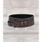 LeatherGraft FAB Softy Brown Leather Guitar Strap.Front Adjustable Buckle