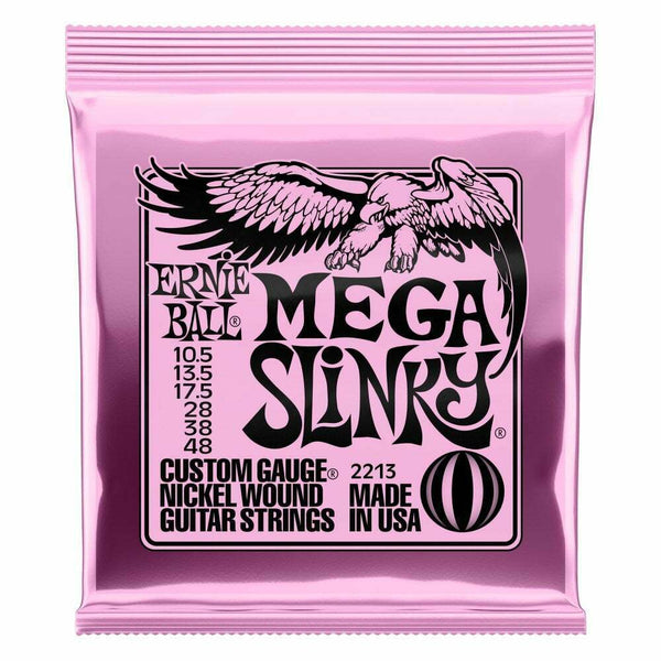 Ernie Ball 'Mega Slinky' Electric Guitar Strings 10.5-48 P/N 2213