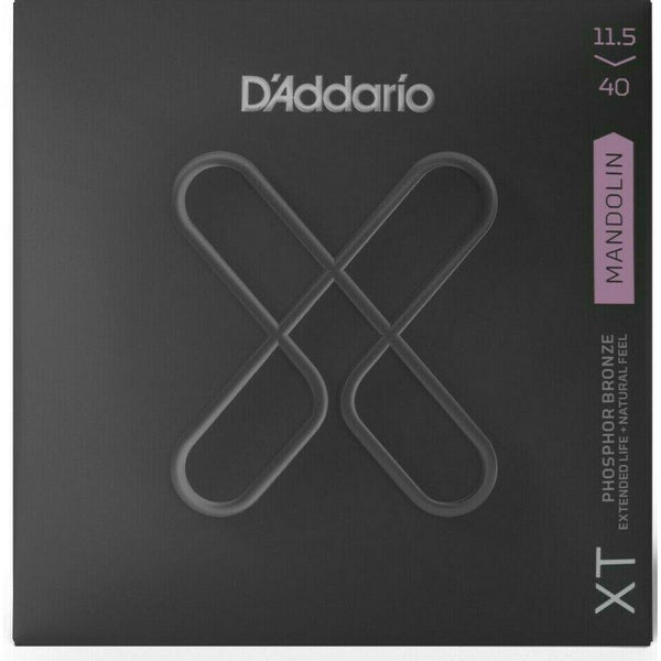 D'Addario XTM11540 Phosphor Bronze Mandolin Strings Medium 11.5-40