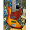 Aria STB JB/TT Electric Bass Guitar Sunburst Maple Neck Stained Walnut F/ Board
