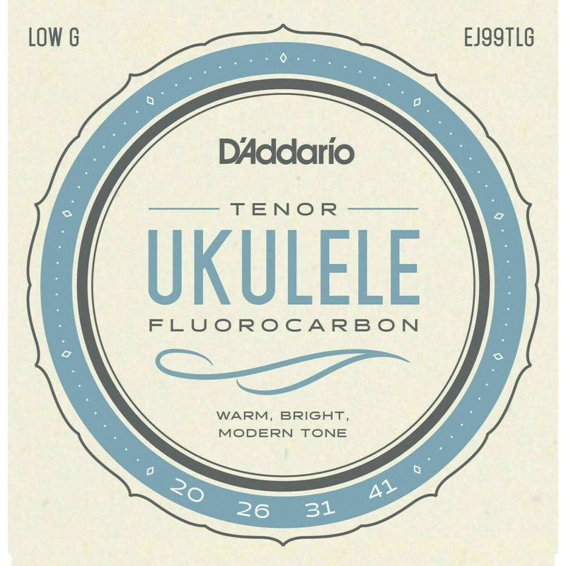 Low G Strings For Tenor Ukulele, Low G Tuning By D'Addario EJ99TLG Pro-Arte