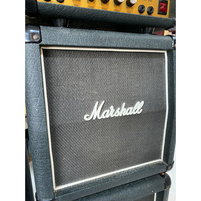 Marshall 'Lead 12' Mini Stack, 1989, With Speaker Leads .