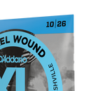 Nashville Tuning Electric Strings By D'Addario. EXL150H 10-26, Nickel Wound,