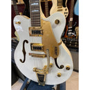 Gretsch G5422T DC 2016 + Gretsch Fitted Hard Case, Gloss White