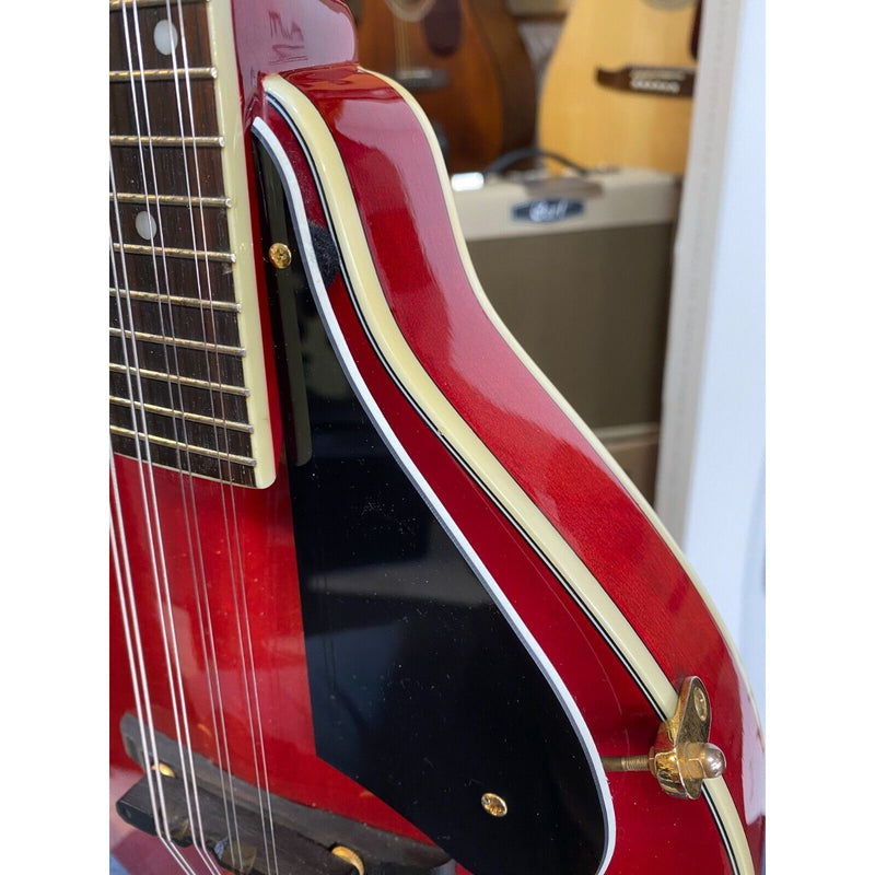 Vintage Electro Acoustic Mandolin, 'A' Style With Fitted Ebony Piezo Bridge.