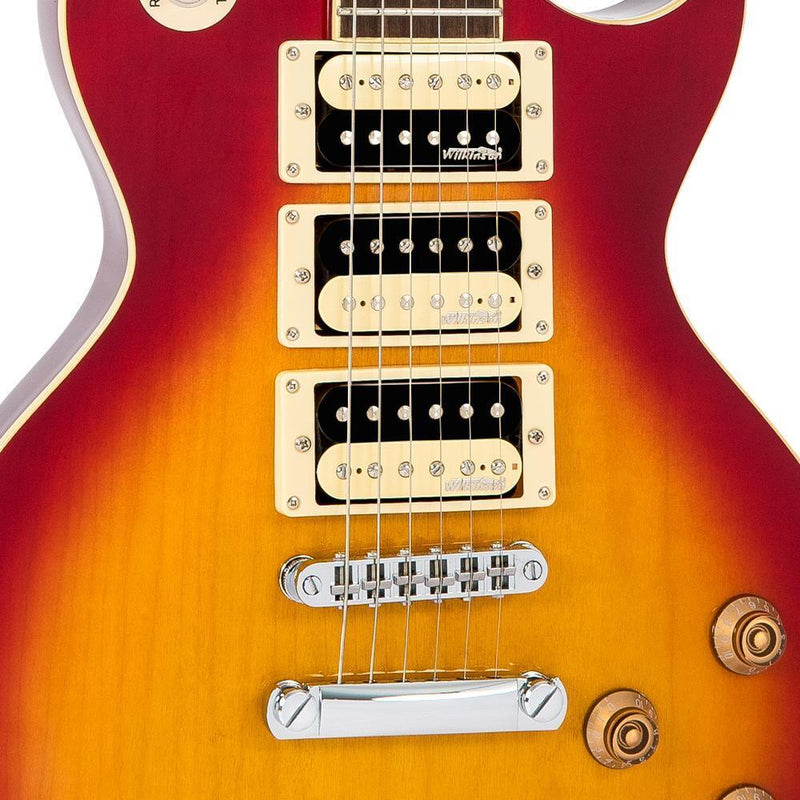 Vintage V1003 ReIssued 3 Pickup Electric Guitar ~ Cherry Sunburst   p/n-V1003CSB