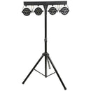 LED Stage Lighting, QTX LED PAR Bar System + Stand+ Remote Control p/n:-151.556