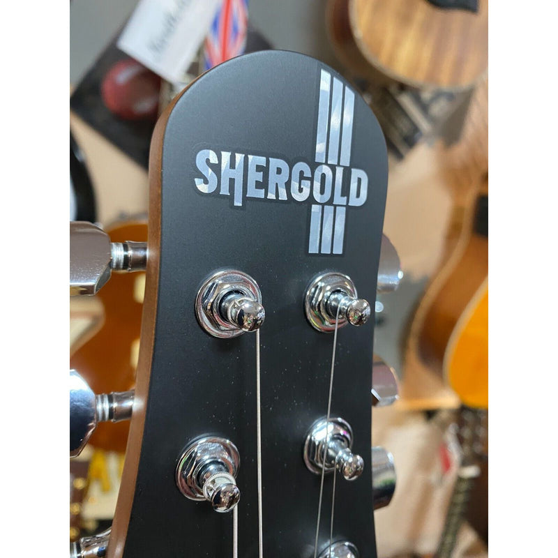 Shergold Provocateur Standard SP12, Dirty Blonde Finish.