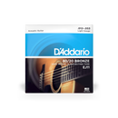 Acoustic Guitar Strings, Light Gauge 12-53, By D'Addario,  EJ11  80/20 Bronze