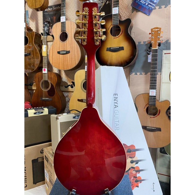 Vintage Electro Acoustic Mandolin, 'A' Style With Fitted Ebony Piezo Bridge.