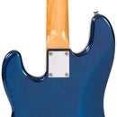 Vintage V4 ReIssued Bass Guitar - Bay View Blue. SKU: V4BBL