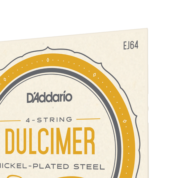 D'Addario EJ64, 4-String Dulcimer Set, 12-12-14-22