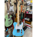 Electric Guitars By Chord, CAL62M Deluxe, Surf Blue Finish, Maple Fretboard
