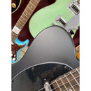 Electric Guitars By Chord, CAL62X Deluxe, All Matte Black,  Kabukalli  Fretboard
