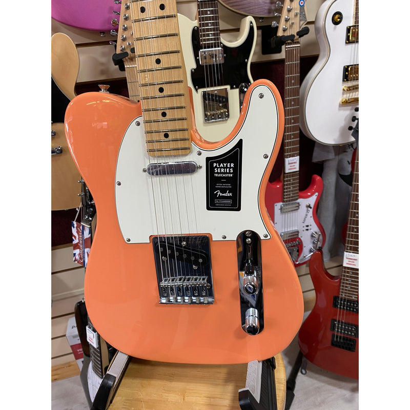 Fender Special Edition Player Telecaster, Maple Board, Pacific Peach, 0144581579