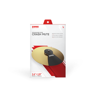 Cymbal Mute,  SoundOff by Evans. Can Attain A 95% Volume Reduction. p/n SO-CYM