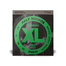 Half Round Bass Strings, 40-95 Gauge, Pure Nickel,D'Addario ENR70