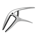 Ernie Ball 'AXIS' Electric or Acoustic Guitar Capo. Silver Finish. p/n P09601