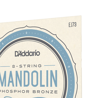 Mandolin Strings, D'Addario EJ73 Phosphor Bronze 8 String. Loop Ended