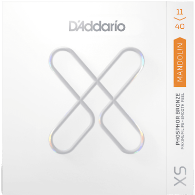 D'Addario XS Acoustic Phosphor Bronze Mandolin Strings Medium,11-40 P/N XSM1140