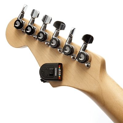 D'Addario PW-CT-12 NS Micro Headstock Chromatic Tuner. Guitar,Uke,Violin,Bass ++