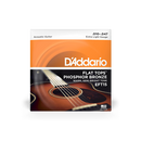 Flat Top Extra Light  Acoustic Guitar Strings, D'Addario EFT15,  (.010-.047)