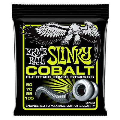 Ernie Ball 2732 Cobalt Bass Regular Slinky Strings 50-105