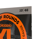 Stainless Steel Electric Guitar Strings 10-46 By D'Addario EHR310 Half Rounds