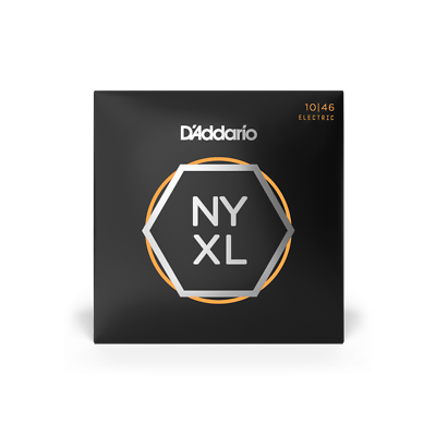 D’Addario NYXL1046 Nickel Wound, Regular Light Electric Strings, 10-46.