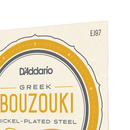 Greek Bouzouki Strings, Nickel Plated, For CFAD Tuning, D'Addario EJ97