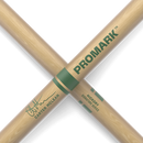 Promark RBCMW Carter McLean Hickory Drumstick, Wood Tip