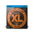 Short Scale Bass Guitar Strings 4-String Nickel Wound 50-105 D'Addario EXL160S