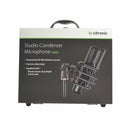 Microphone Citronic Studio Condenser CM25 + Shock-Mount, Pop Shield, XLR & Case