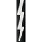 Lightning Bolt, Guitar Strap By D'Addario, Leather Icon P/N 25-lic03.