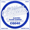 D'Addario CG040 Chrome Flatwound Electric Guitar Single Strings Gauge 040 5 Pack