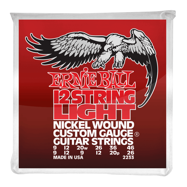 Ernie Ball 2236 Nickel Wound Electric Guitar Strings 11-52 12-String