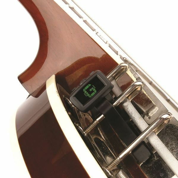 D'Addario NS Micro Banjo Tuner PW-CT-16. With Hoop Mounting Bracket.