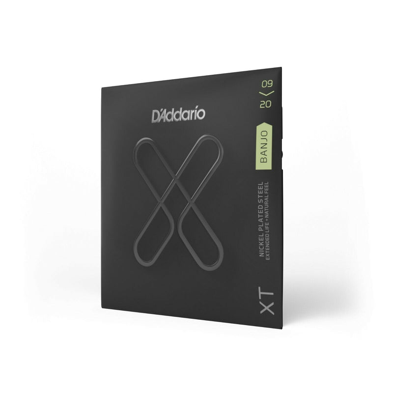 D'Addario XTJ0920  Nickel Plated Banjo Strings Light 09-20