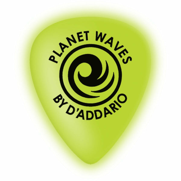 D'Addario 1CCG6-10 Cellu-Glo Heavy 1.omm Guitar Picks Pack of 10