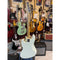 Vintage VJ74 ReIssued Maple Fingerboard Bass Guitar ~ Vintage White SKU: VJ74MVW