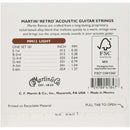 Martin MM12 'Retro' Monel Vintage Tone Nickel Alloy Strings.12-54 Light Acoustic