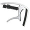 Guitar Capo, D'Addario NS Tri-Action Capo  PW-CP-09S Silver Finish