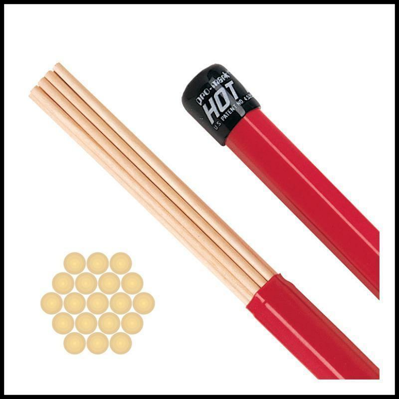 ProMark Hot Rods.Handmade in the U.S.A. of Premium Select Birch Dowels.